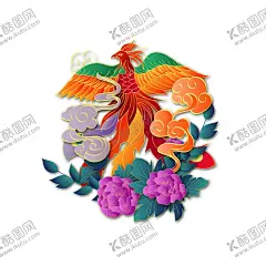 国潮凤凰插画 【酷图网】国潮凤凰插画,凤凰,手绘,插画,国潮海报,国潮广告,祥云,火凤凰,中国风,中国,国潮,烫金插画,国风,国潮插画,中国风素材,中国风设计