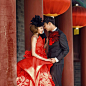 传统中式婚纱照姿势技巧 带你体验复古潮流@北坤人素材