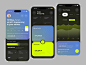 ios mobile app crm ux design