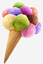 多层冰淇淋高清素材 冰淇淋 甜筒 雪糕 免抠png 设计图片 免费下载