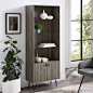 68" Mid Century Modern Storage Cabinet Slate Gray - Saracina Home : Read reviews and buy 68" Mid Century Modern Storage Cabinet Slate Gray - Saracina Home at Target. Choose from contactless Same Day Delivery, Drive Up and more.
