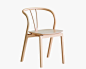 安积朋子为ercol设计的榉木椅子flow