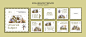 Flat design botanical garden template
