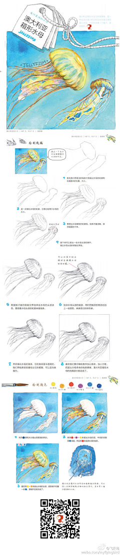 舞小北采集到手绘和水彩