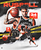 NBA art sports basketball D'Angelo Russell Brooklyn Nets SLAM magazine off white Sports Illustrated