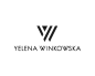 YELNA WINKOWSKA商标 YW字母 黑白 简单 品牌 时尚 商标 商标设计  图标 图形 标志 logo 国外 外国 国内 品牌 设计 创意 欣赏