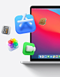 macOS Big Sur 3D icons