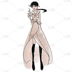 在秋天保持时尚