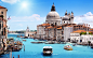 General 1920x1200 Venice Italy city canal building landscape boat house water