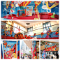 Paper image for SOGO by Gail Armstrong : A paper craft illustration by Gail Armstrong to celebrate SOGO department store's anniversary, showing luxury good, shoppers and general lifestyle associated with the event.
