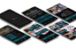 #酒店#6 Free mobile app UI designs (Social, Dating, Hotel...) : 6 iOS app UI designs with minimalistic presentation. Soon to be available for free download with 3 more mobile app UI design templates. All templates will contain all screens .PSD files, .AI ve