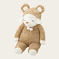 Photo by りぶはあと on May 03, 2023. May be an image of sheep, toy and baby bed.