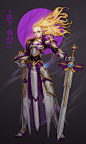 Great Sword Of Chosen One : Gram, - Lan - : DNF Fan art 
Personified the weapons.