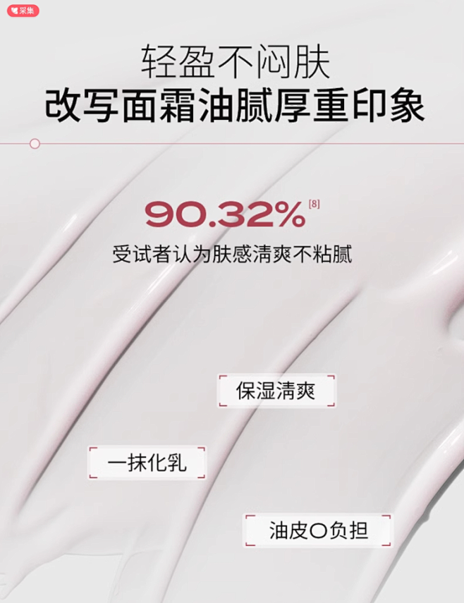 沫润维生素原B5轻润舒护面霜补水保湿换季...