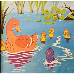 童年收藏过的漫画，丑小鸭