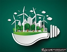 科技环保主题素材,风车,绿色环保素材,灯...