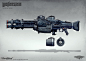 Concept art from Wolfenstein: The New Order - MG 46, Axel Torvenius : Concept art of the MG 46 I did for Wolfenstein The New Order