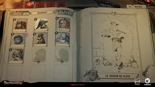 Ravenswatch - UI - Book Menu-花瓣网