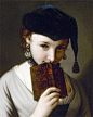 Pietro Rotari, Girl With a Book, ca. 1750-62