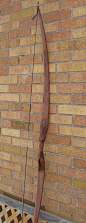 Elatha's Bow, fantasy styled functional archery sculpture, custom carved wood piece.