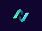 N + Checkmark Logo Concept by Dmitry Lepisov | Dribbble