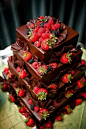 巧克力婚礼蛋糕，让你的幸福甜到腻 ！