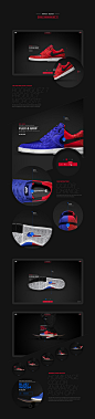 Nike - Rodriguez 7 product micro site on Behance