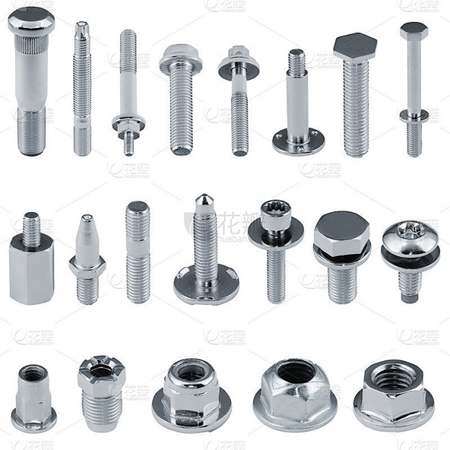 各种紧固件螺栓、螺母、螺柱、螺钉