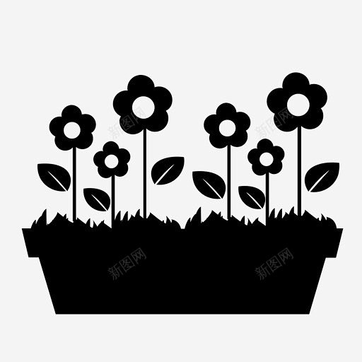 植物装饰花卉图标 免费下载 页面网页 平...
