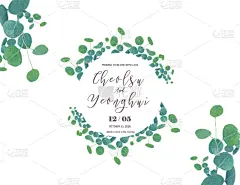 结婚请柬,华丽的,周年纪念,请柬,事件,贺卡,水彩画颜料,华贵,新婚夫妇,边框