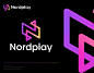 Noredplay Logo Design | N+Play