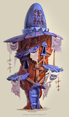 一只设计虫采集到插画/场景