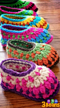 Crochet Galilee Booties Pattern: 