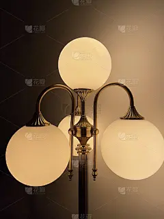 黑暗中古老的灯泡_5164313066
