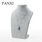 FANXI凡西绒布模特人像脖子项链展示架首饰珠宝展示道具RX007-tmall.com天猫