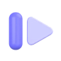 Skip Forward  3D Icon