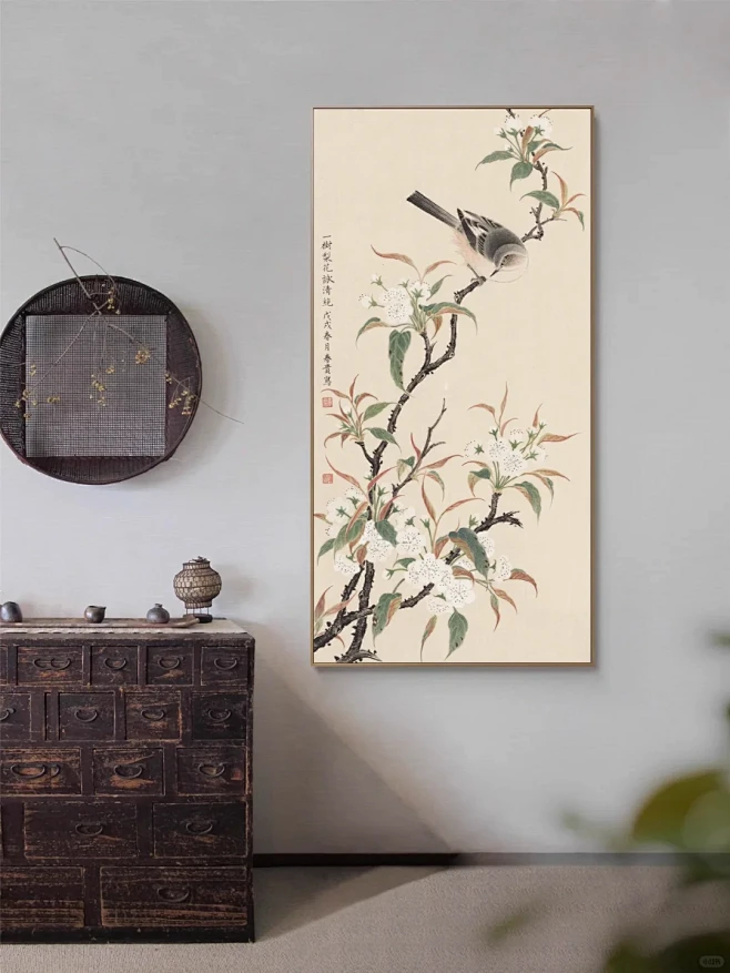 新品中式装饰画/展现古韵美 - 小红书-花瓣网