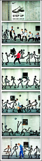 NIKE--地铁站广告设计欣赏 #采集大赛#
