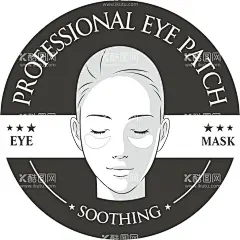 人像   - 源文件下载【酷图网】人像,SOOTHING,EYE,面膜,头像,美容,