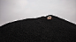 coal hill : Portrait-series on a giant coal-hill.