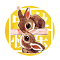 中秋月团圆~~中秋兔 月兔 兔