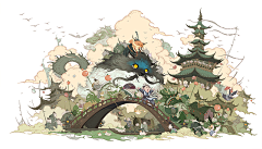 九音1911采集到古风插画