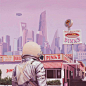 迷失的孤独宇航员

插画师：Scott Listfield ​​​​