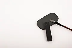 毛笔墨条砚台书法笔墨纸砚文房四宝摄影图