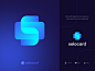 Solocard Logo Concept unused nft marketplace broker stock exchange wallet fintech currency finance credit payment pay card crypto blockchain icon identity branding logo