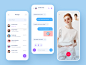 Messaging App Design Concept app design call app chat chat app chating chating app file upload message message app messaging messaging app messenger messenger app minimal mobile design text text messages video call voice cgat