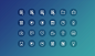 24 Clean Icons-UI中国-专业界面设计平台
