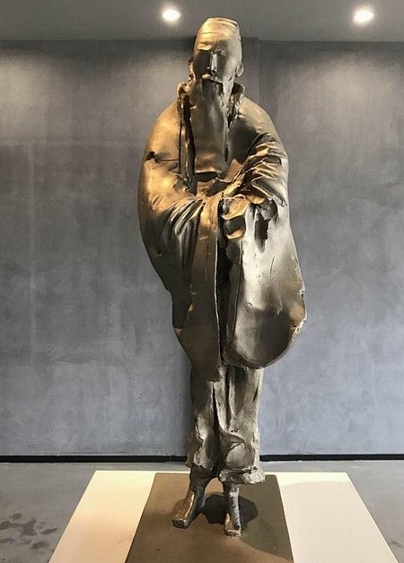 再造李象群雕塑艺术邀请展再造李象群雕塑艺术邀请展元四家之倪瓒材质