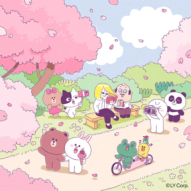 @LINEFRIENDS_CHINA 的...