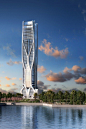 Zaha Hadid's One Thousand Museum Tower for Miami